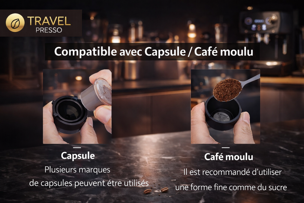 Cafetière Nomade Travel Presso